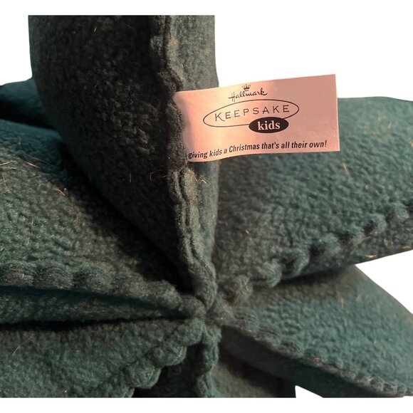 Vintage Hallmark Keepsake "My Very Own Christmas Button Tree" 19 Felt Ornaments - Picture 7 of 8